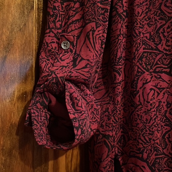 Rock & Republic Floral Button Up Tunic - Picture 3 of 9